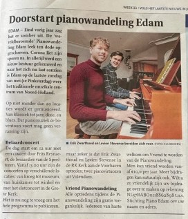 Doorstart PianoWandeling Edam