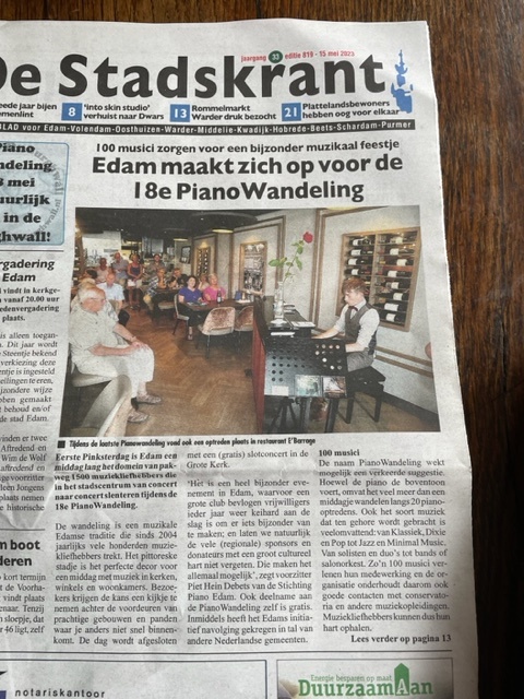 Stadskrant 15 mei 2023